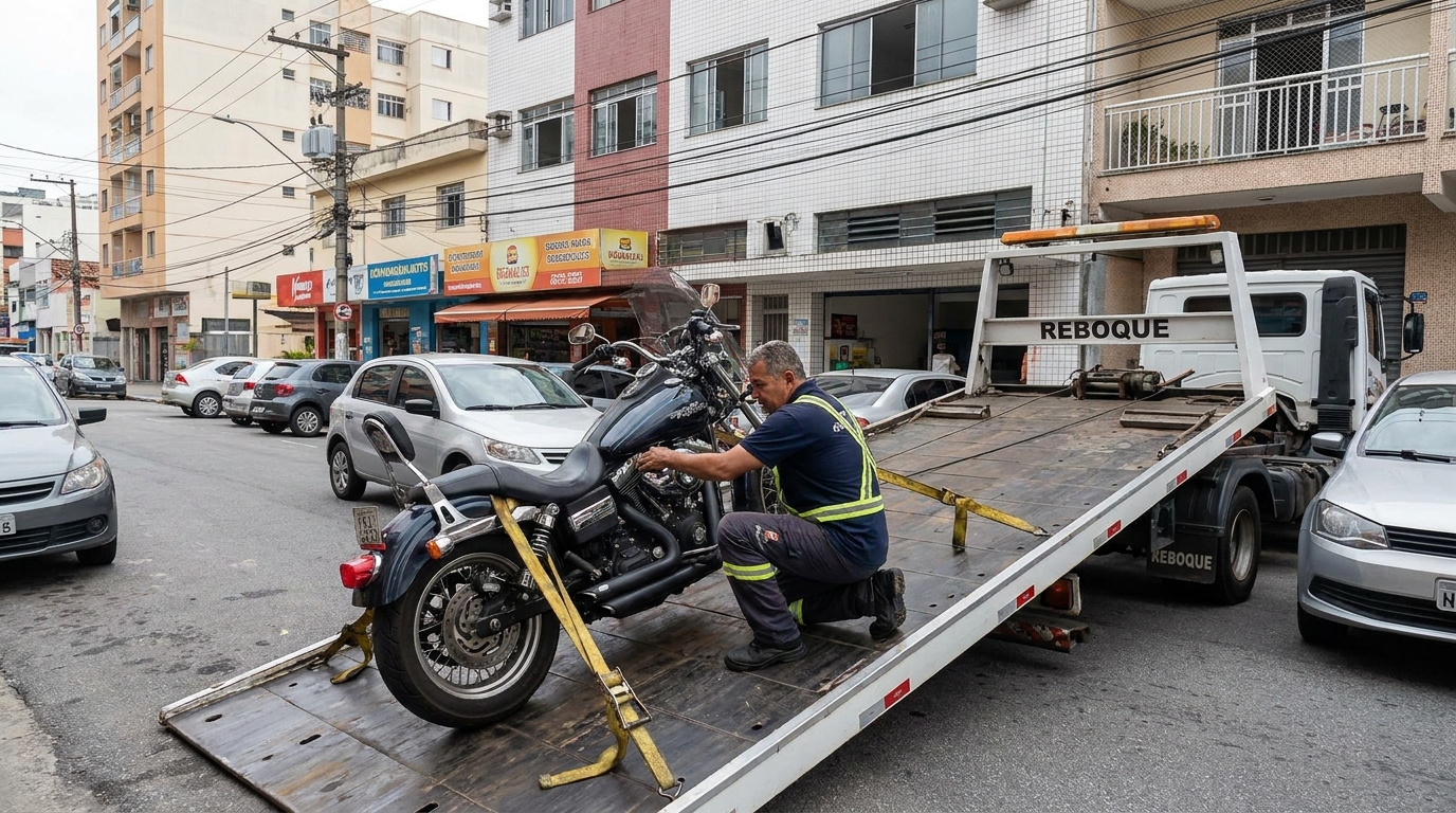 Guincho para Moto em Aracaju‑SE