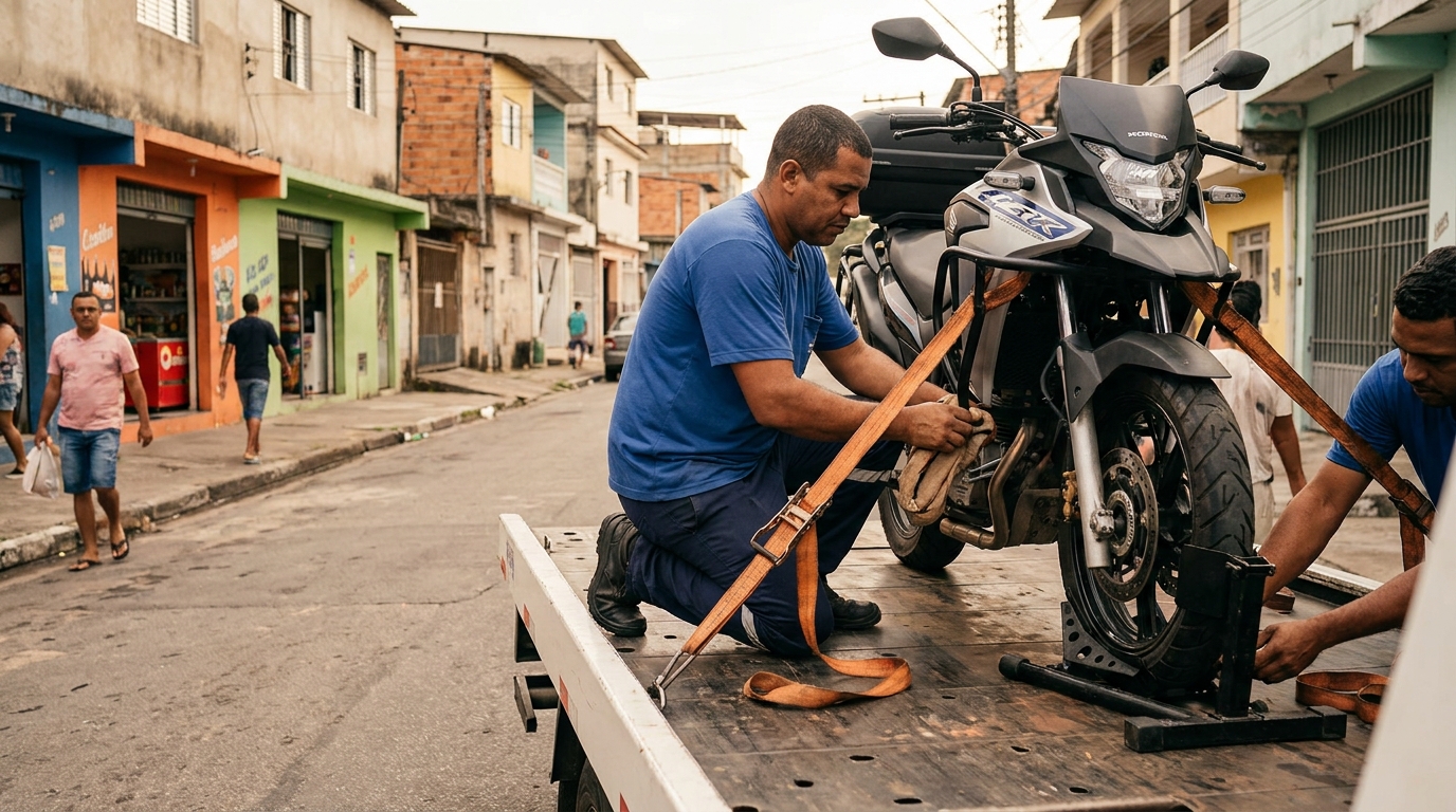 Guincho para Moto em Aracaju‑SE